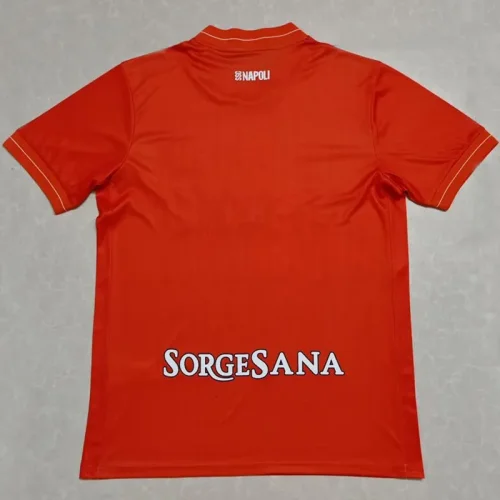 25-26 Napoli Orange Red Goalkeeper Soccer Jersey