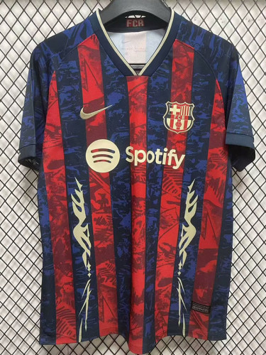 24-25 BAR Blue Red Limited Edition Fans Training Shirts