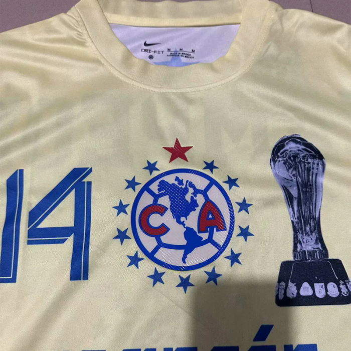 25-26 Club America 14 Champion Training shirts