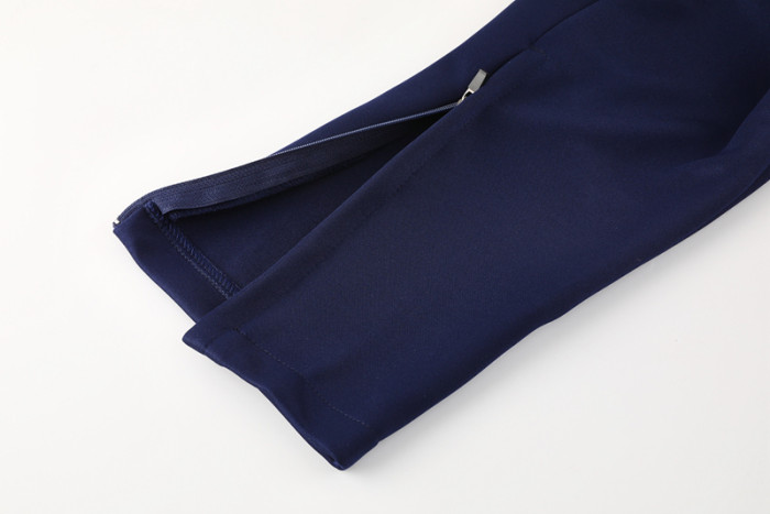 24-25 Al-Nassr Royal blue Jacket Tracksuit #01