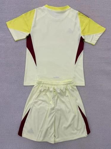 25-26 Los Angeles Light Yellow GoalKeeper Kids Soccer Jersey
