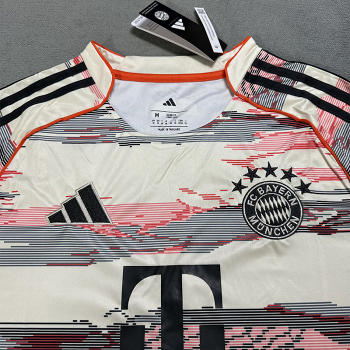 25-26 Bayern Special Edition Khaki Fans Soccer Jersey