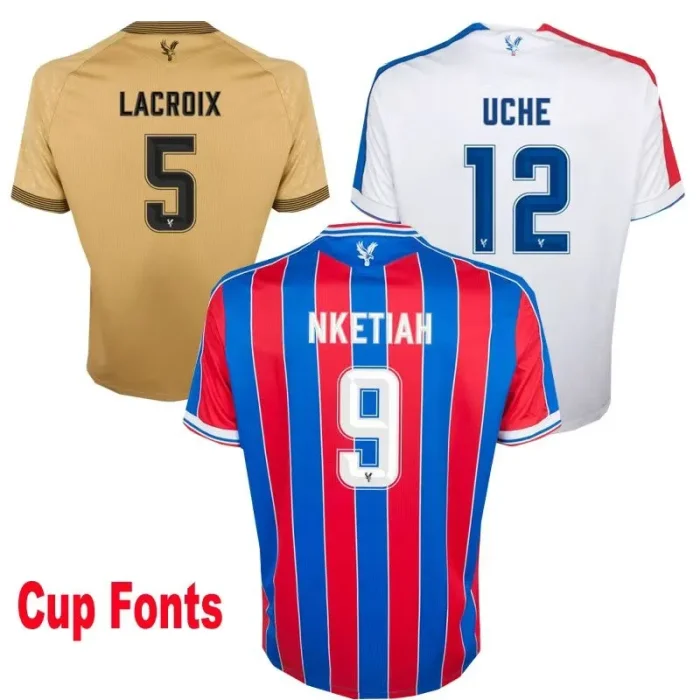 25-26 Crystal Palace Home Player Version Soccer Jersey