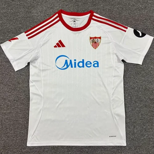 25-26 Sevilla Home Fans Soccer Jersey