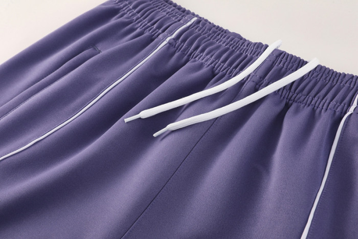 2025-26 Man Utd Purple Jacket Tracksuit #07