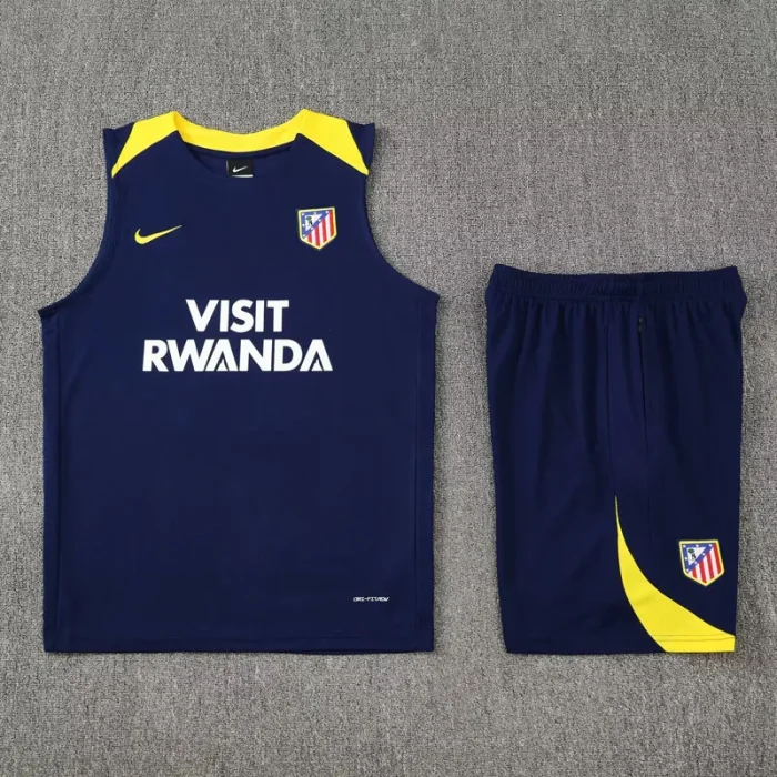 25-26 ATM Royal blue Tank top and shorts suit