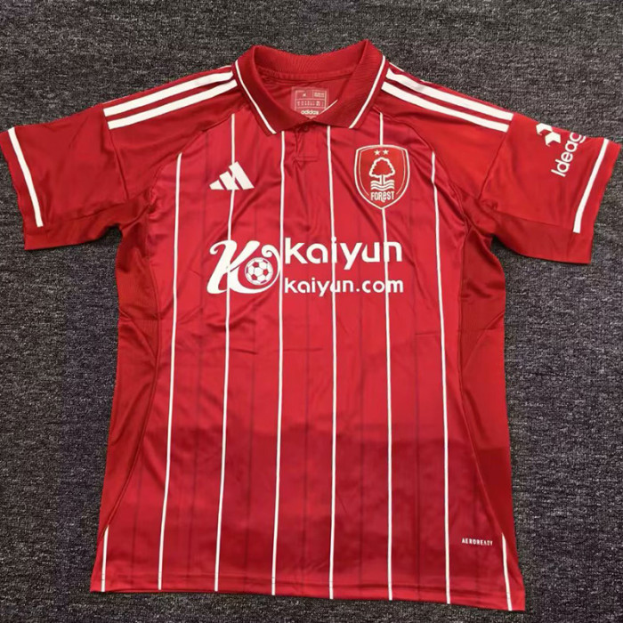 25-26 Nottingham Forest Red Fans Soccer Jersey