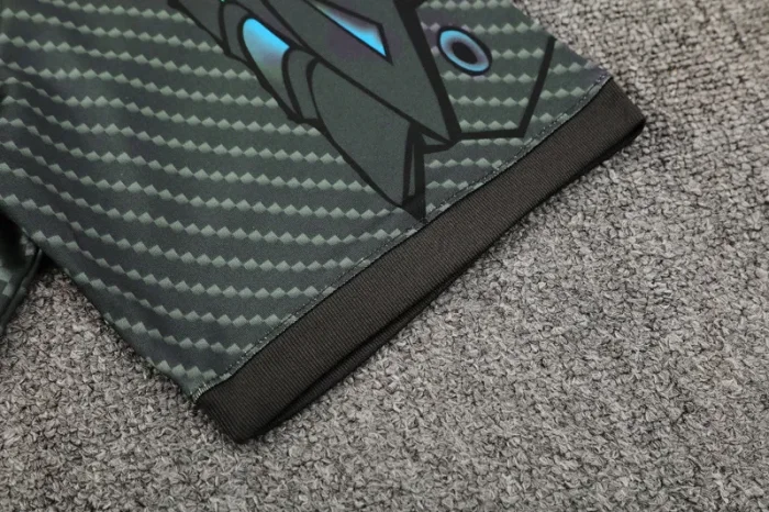25-26 Napoli Grey Training Short Suit