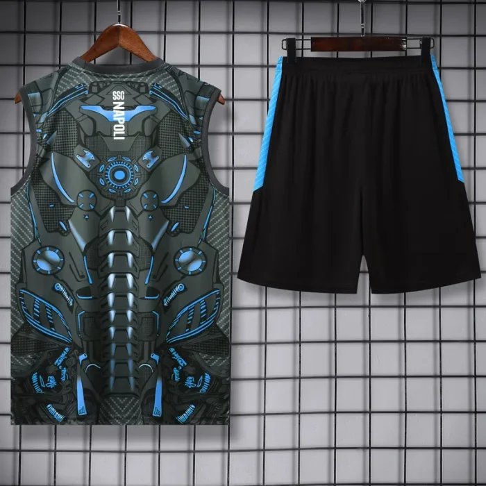 25-26 Napoli Grey Tank top and shorts suit