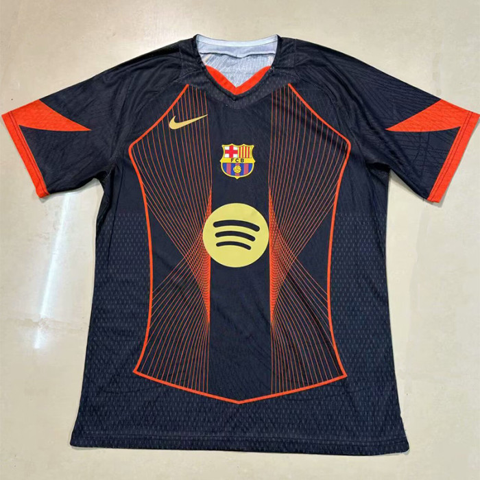 25-26 BAR Special Edition Black Red Fans Training Shirts