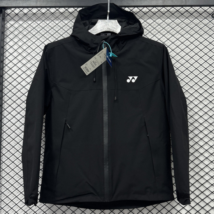 2024 Yonex Cotton Thickened warm Black Outdoor Jackets #A804加棉冲锋衣