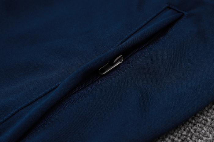 25-26 PSG Royal blue Jacket Tracksuit #A2539