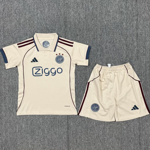 2025-26 Ajax Third Kids Soccer Jersey