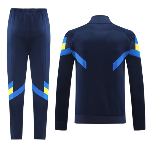 24-25 Boca Juniors Royal blue Jacket Tracksuit #06