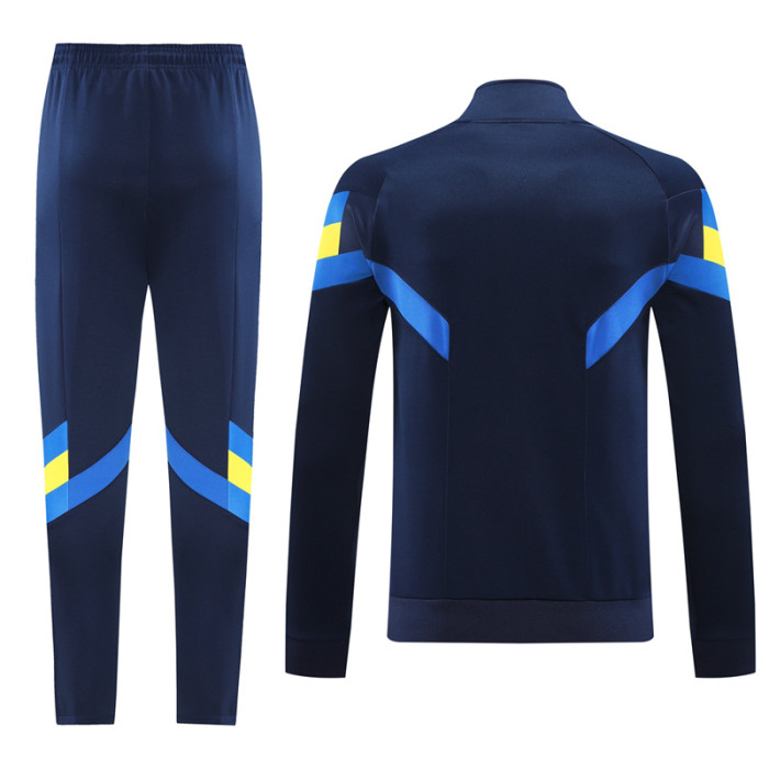 24-25 Boca Juniors Royal blue Jacket Tracksuit #06