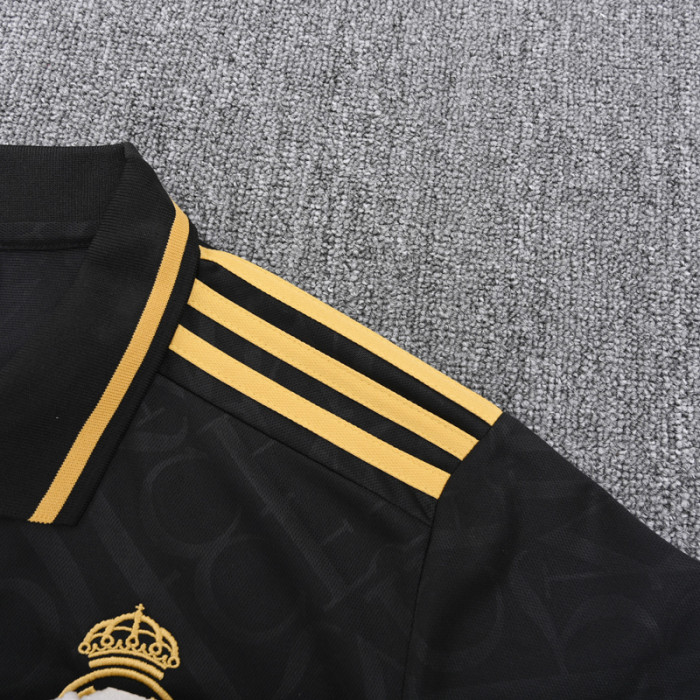 25-26 RMA Black Polo Short Sleeve