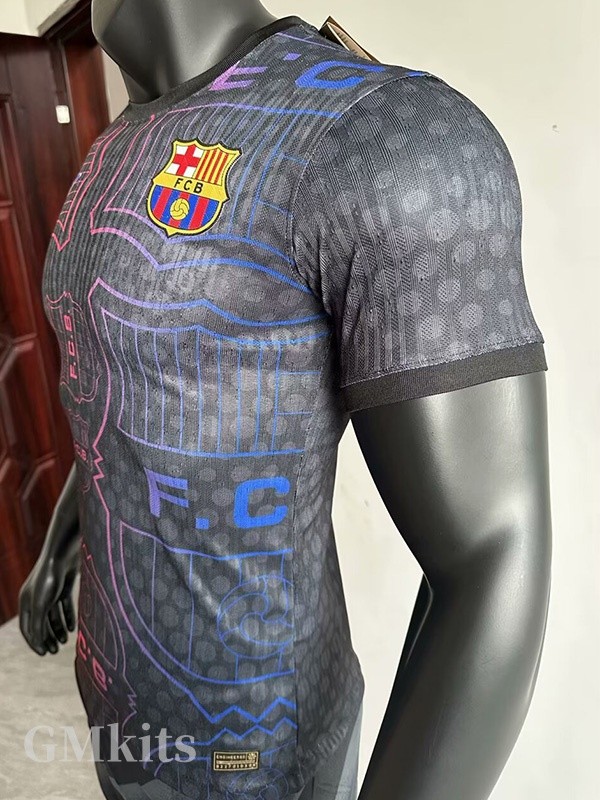 25-26 BAR Black Special Edition Player Version Training Shirts BFC
