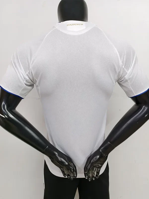 2025-26 Lyon Home Player Version Soccer Jersey