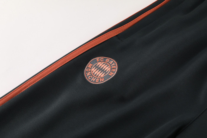 24-25 Bayern Black green Jacket Tracksuit #03
