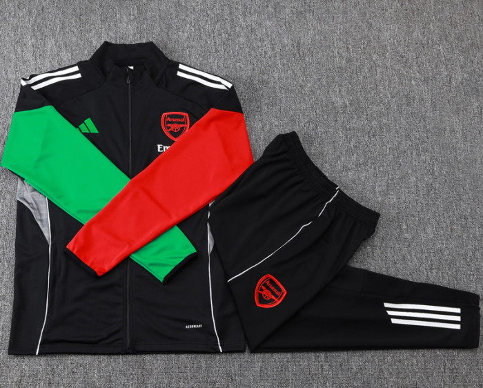 2025-26 ARS Black Jacket Tracksuit #A2527