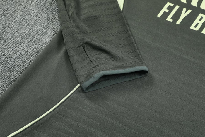 25-26 RMA Grey green Half Pull Tracksuit (半拉链)