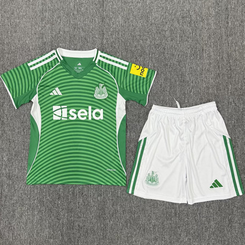 2025-26 Newcastle Away Kids Soccer Jersey