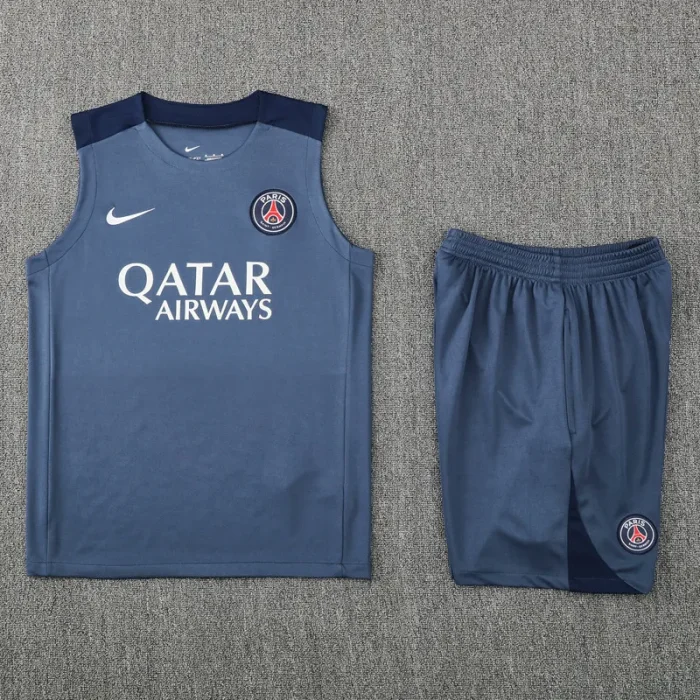 25-26 PSG Grey Tank top and shorts suit