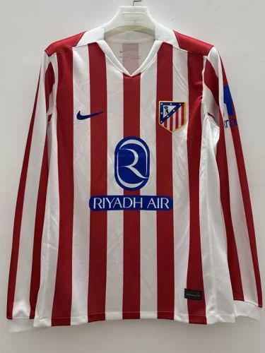 25-26 ATM Home Long Sleeve Soccer Jersey (长袖)