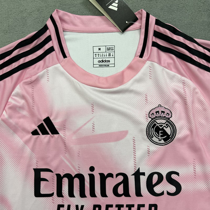 24-25 RMA Pink White Special Edition Fans Training Shirtsy