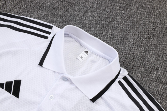 25-26 Man Utd White Polo Tracksuit #C2562