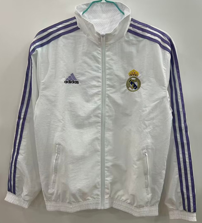 25-26 RMA White Double sided Windbreaker (双面风衣)