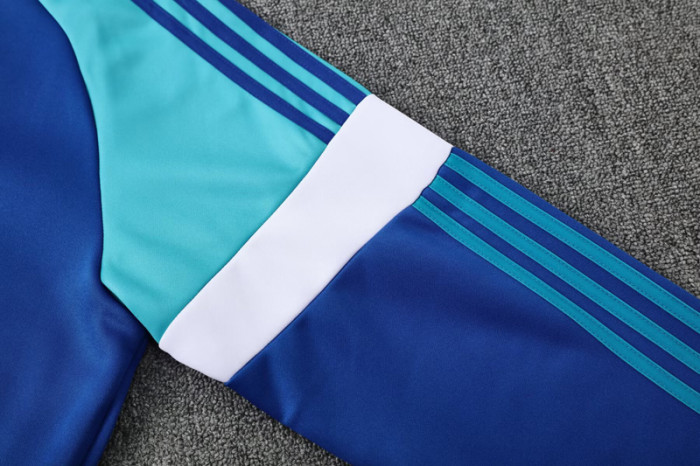 2025 AD Fancy blue Jacket Tracksuit #2313