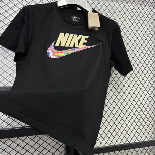 T205 NK Black High Quality Casual T-Shirt