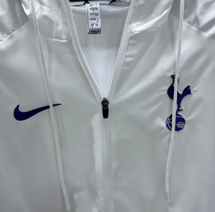 25-26 TOT White Windbreaker