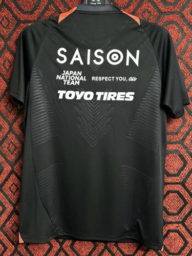 24-25 Japan Black Training Shirts