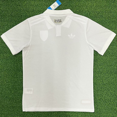 25-26 Colo-Colo 100th Anniversary White Fans Soccer Jersey