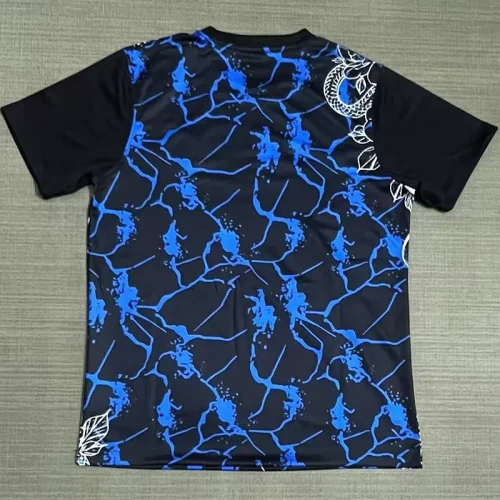 25-26 INT Black Blue Training shirts (蛇)