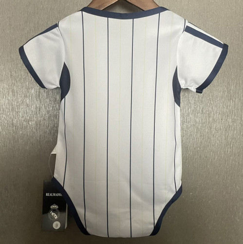 2025-26 RMA White Baby Infant Crawl Suit