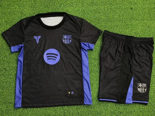 25-26 BAR Black Joint Edition Kids Player Version Soccer Jersey (球员童装)