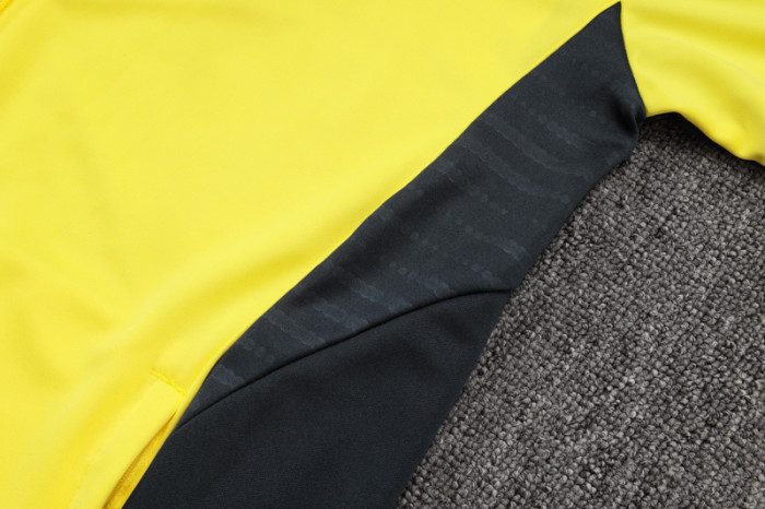 2025-26 RMA Yellow Kids Jacket Tracksuit #E25112(童装）