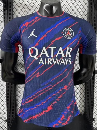25-26 PSG Blue Red Special Edition Player Version Training shirts