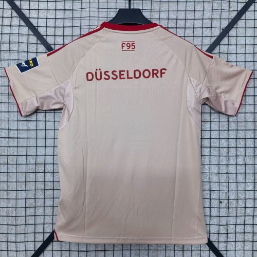 25-26 Fortuna Dusseldorf Away Fans Soccer Jersey