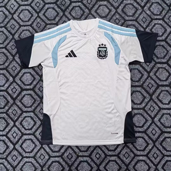 2026 World Cup Argentina White Color Football Training Shirt