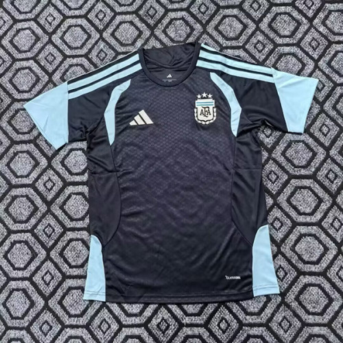 2026 World Cup Argentina Black Color Football Training Shirt