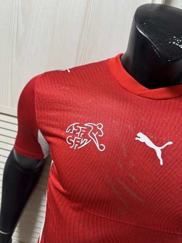 26-27 Switzerland Home Player Soccer Jersey