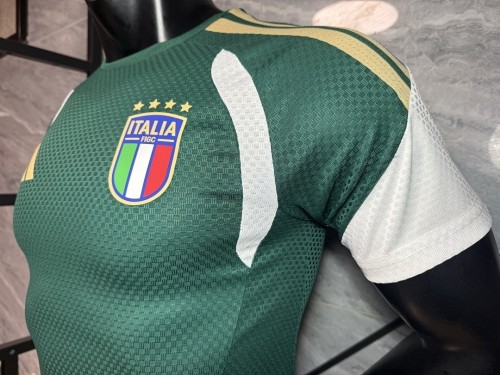 2026 player version Italy green training jersey