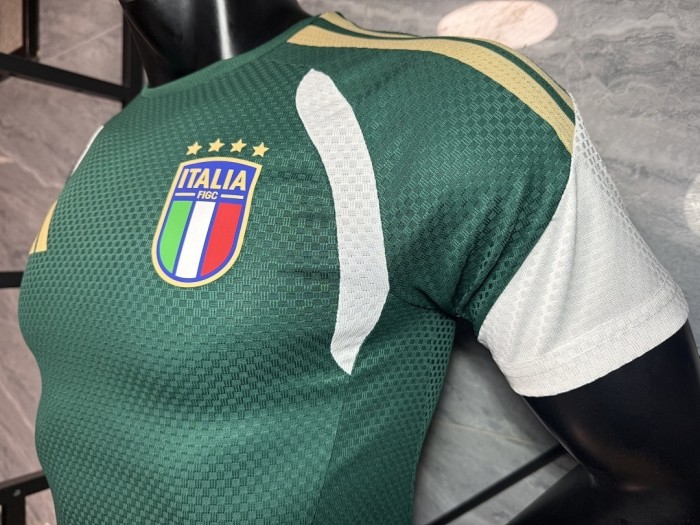 2026 player version Italy green training jersey