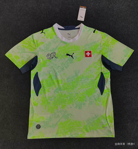 26-27 Switzerland Away Fans Soccer Jersey