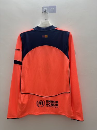 2025-26 Season Barcelona Third Long Sleeve Football Jersey
