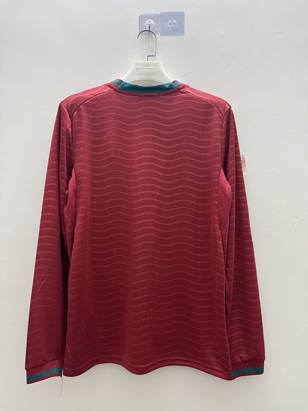 2026 World Cup Portugal Home Long Sleeve Football Jersey